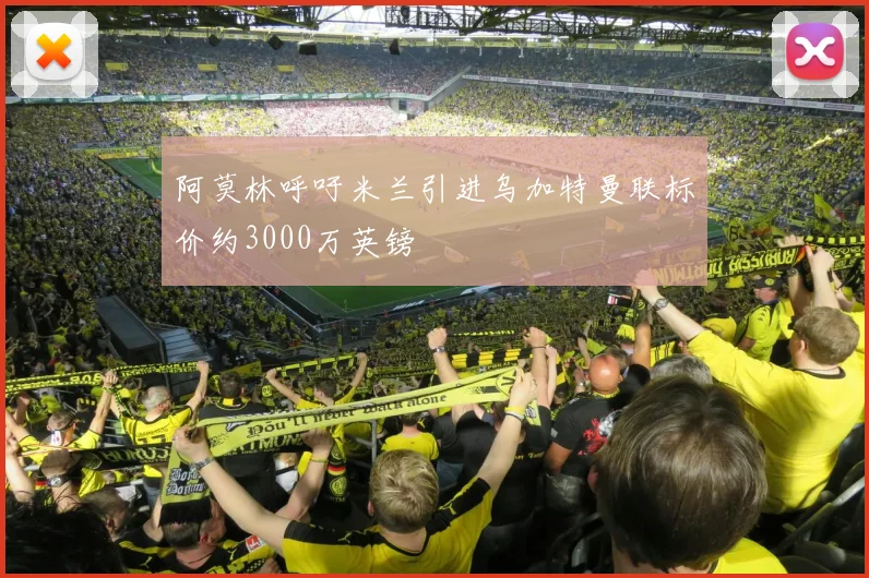 阿莫林呼吁米兰引进乌加特曼联标价约3000万英镑
